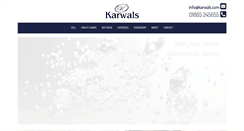 Desktop Screenshot of karwals.com